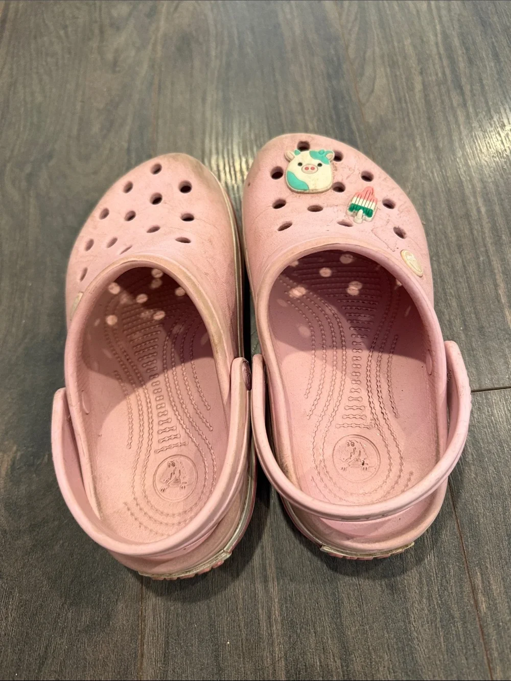 Crocs Kids Pink Clog Shoes - Lightweight Slip-On size 3 7:21